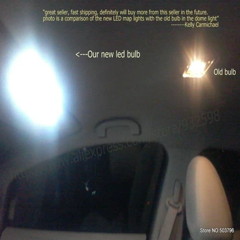 Interiérové LED Auto Svetlá Na kia k5 sunroom izba dome mapa čítanie nohy dvere lampa bez chýb 14pc