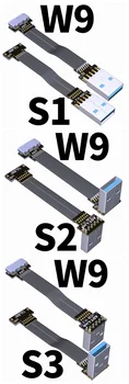 5Gbps USB3.0 Micro-B ploché Plnenie údaje OTG kábel podporu väčšiu šírku pásma až Gen 1x1 Pre zariadenie USB, predĺženie 1m 3m