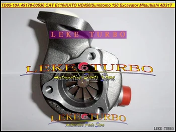 TD05-10 49178-00540 49178-00500 Turbo Turbodúchadlo Pre Sumitomo 120 KATO HD300 HD400 HD450 Pre Mačky E110 Bager 4D31T 4D31