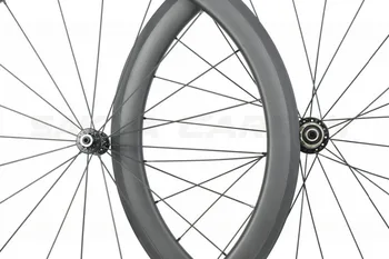250 stupňov uhlíka kolesá 38 mm 50 mm 60 mm 88mm Rúrkové Clincher Cestnej Bike kolesá s Bitex R13 alebo Powerway R13 hub