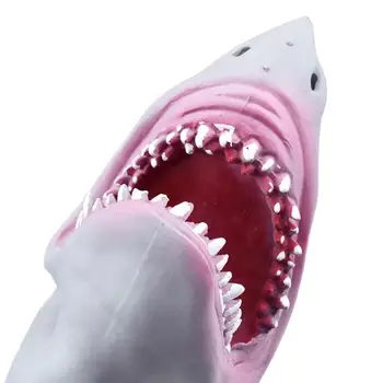 Plastové Shark Strane Bábkové Pre Príbeh Tpr Zvieracie Hlavy Rukavice Deti Hračky, Darčekové Zvieracie Hlavy Obrázok Živo Deti Hračka Model Dary