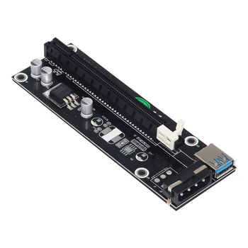 Nové PCI, 1x až 16x Powered Express Stúpačky Rada USB3.0 PCI-E Extender Karty Adaptéra Kábel SATA do 4 Piny Energie pre BTC Banské Banské