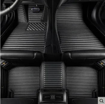 Top kvalita! Vlastné špeciálne auto podlahové rohože pre Toyota Pôdy Cruiser Prado 150 5 sedadiel 2019-2010 nepremokavé koberce pre Prado 2018