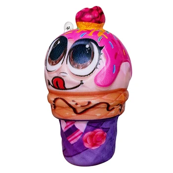 Kawaii Jednorožec Rozmliaždeniu Keychain Ice Cream Potravín Pomaly Rastúce Krém Squishies Odbúranie Stresu Hračka Relaxačná Hračka Pre Deti, Dospelých