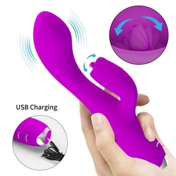 Sex Shopy 12Speed G-bod Stimulátor Vibrátor Pre Ženy USB Nabíjateľné Ženská Masturbácia, Dvojité Motorových Dildo Vibrátor sexuálnu Hračku,