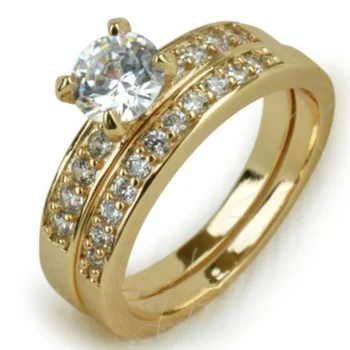 Boho Žena Crystal White Kolo Krúžok Značky Luxusné Sľub Striebro Zásnubný Prsteň Vintage Svadobné Svadobné Prstene Pre Mužov