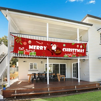 Staraise Veselé Vianoce Oxford Handričkou Outdoor Banner Vianočné Dekorácie Pre Domov Vianoce Navidad 2020 Darčeky Šťastný Nový Rok 2021