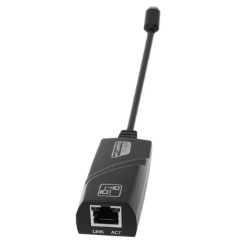 JINSHENGDA USB 3.1 Typu C, USB-C Do RJ45 Lan Siete Gigabit Ethernet Adaptér 10/100/1000Mbps