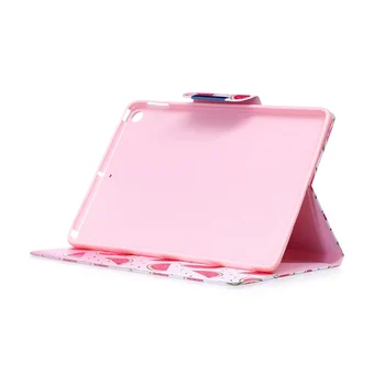 Šikovný Tablet puzdro Pre Apple iPad Mini 1 2 3 4 Ružové Gir Tabletu Prípade Auto Wake/Spánku Tablet Shell Kryt Shockproot Náramok Prípade