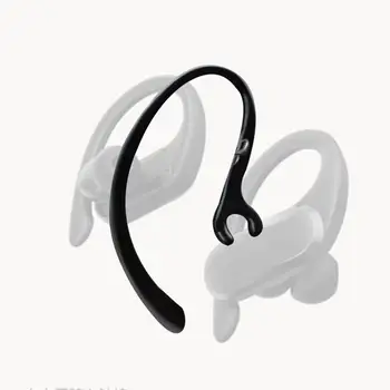 Bluetooth Slúchadlá Transparentné Mäkké Silikónové Ucho Slučky Klip Headset 6/7/8/9 mm 360 Stupňov Otočná Slúchadlo Príslušenstvo