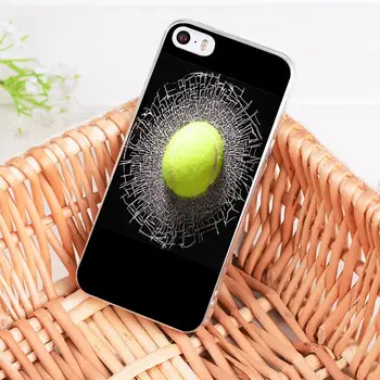 Yinuoda Pre iphone 7 6 X Prípade tenisový loptičku Coque Shell Telefón puzdro Pre iPhone 8 7 6 6 Plus X 5 5S SE XR XS XSMAX