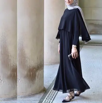 2018 jar leto módne moslimské oblečenie pre dospelých abaya Arabských Módne Turecko, Blízky Východ Šaty Hudobné Župan Ramadánu a772
