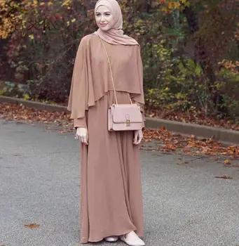 2018 jar leto módne moslimské oblečenie pre dospelých abaya Arabských Módne Turecko, Blízky Východ Šaty Hudobné Župan Ramadánu a772