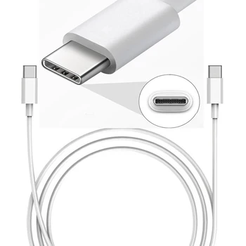 2.4 Typu C Samec na Male USB C do USB-C Rýchle nabíjanie kábel pre Samsung S9 Huawei Xiao Macbook USB 3.1 synchronizáciu Údajov Nabíjací kábel
