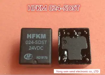 NOVÉ relé HFKM-024-SDST HFKM-024-SDST-24VDC HFKM 024-SDST 024-SDST-24VDC HFKM024SDST 024SDST 24VDC DC24V 24V DIP5 10PCS/VEĽA