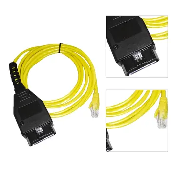 Ethernet na OBD Kábel Rozhrania Vysoký Výkon Kódovanie, F-series Pre ENET 2M chybových Kódov Diagnostický Scanner