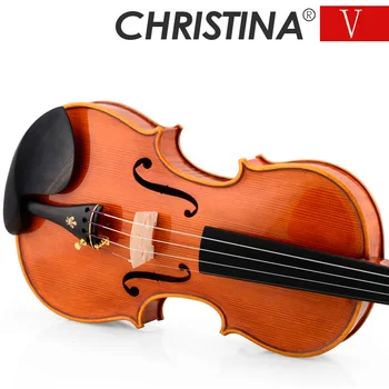 Taliansko Christina V06A husle ručné profesionálne high-end sólo husle 3/4,4/4 violino hudobný nástroj+husle prípade,kolofónia,lúk