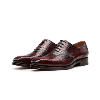 CWV nové ručné mužov topánky krokodílej kože topánky podnikania muži formálne obuv módne kože jediným banquet mužov topánky