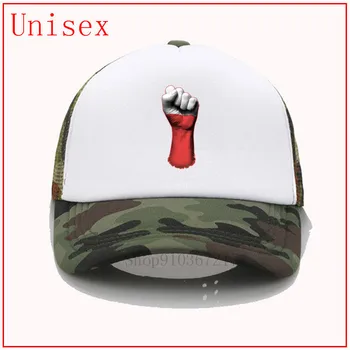 Vlajka Poľska na Vznesené Clenched Päsť dámske baseball cap ploché bill klobúk gorras para hombre de marca deti klobúk s štít