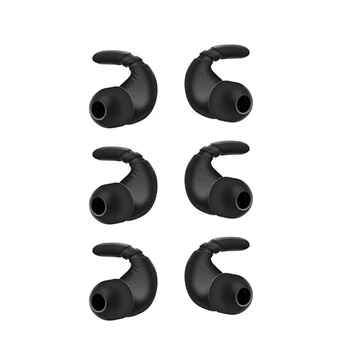 Bočné Stabilizátory Plutvy Krídlo Eartips Silikónové Štuple zátkové chrániče sluchu Gély Earhooks pre JBL Slúchadlá V Uchu Slúchadlá 3.8-5,5 mm 12PCS