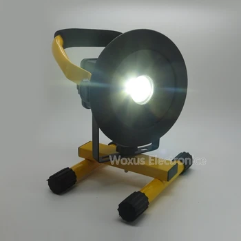 5 ks/veľa 30W LED Flood Light Prenosné Nabíjacie Akumulátorové LED Pracovné Svetlo Floodlight Vodeodolné IP65 Floodlight