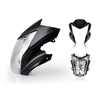 Shockproof Ochranné Kapotáže Pobyt Držiak Príslušenstva Motocykel Auto Jednoduchá Inštalácia Predného Svetlometu Pre Kawasaki ER6N 2012-2016