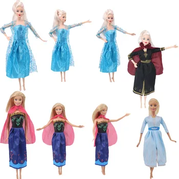 Bábiky Oblečenie 4 Štýly Princezná Šaty Ležérne Módne Vhodné Pre Koktail Každodenné Ležérne Oblečenie Príslušenstvo Barbies Oblečenie
