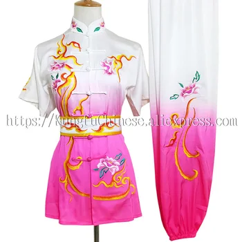 Čínske wushu jednotné Kungfu oblečenie Bojových umení taolu oblečenie changquan oblečenie pre mužov, dievča, chlapec, deti, ženy, deti, dospelých