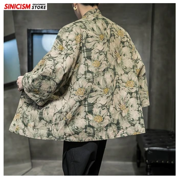 Sincism Obchod Vytlačené Voľné Kimono Lete Mužov Bundy 2020 Čínsky Štýl, Ochrana Proti Slnku Oblečenie Muž Otvoriť Steh Vesty, Topy