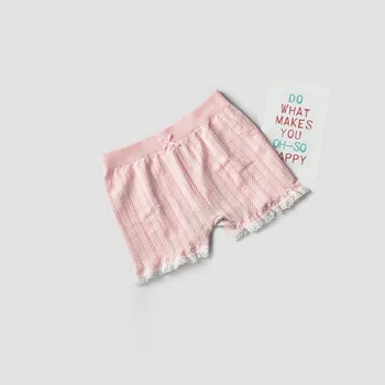 2018 Baby Girl Šortky Candy Čipky Bezpečné Šortky Elastické Detské Oblečenie pre Dievča Krásne Farebné