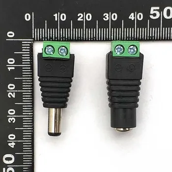 2.1 X 5.5 5.5*2.1 mm DC Napájanie, Samica Konektor Jack Adaptér Konektor Konektor
