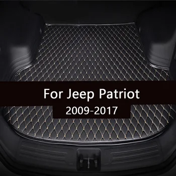 Kufri mat na Jeep Patriot 2009 2010 2011 2012 2013 2016 2017 cargo líniové koberec interiéru príslušenstvo kryt