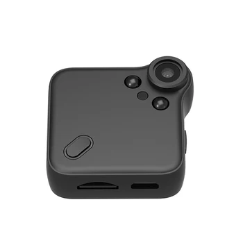 Black Wifi P2P Mini Kamera HD 1080P Nositeľné IP Kamery, Snímača Pohybu na Bicykli Telo Micro Mini DV DVR Magnetický Klip Hlas