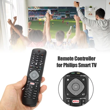 Domácnosť, Diaľkové Ovládanie, Spálne, Televízia Ozdoby pre PHILIPS Smart TV s NETFLIX APP HOF16H303GPD24 398GR08B