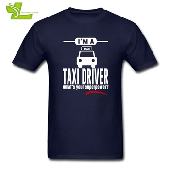 Taxikár Muž T Shirt Populárne Prispôsobené Voľné T-Shirt Mužov Krátky Rukáv Kolo Krku Tshirts Teenboys Najnovšie Jedinečný Tee Tričko