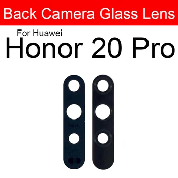 Späť Zadný Fotoaparát Sklo Objektívu Pre Huawei Honor 20 20i 20 20 Pro lite Hlavný Fotoaparát Sklo Objektívu S Nálepkou Pásky Náhradné Diely