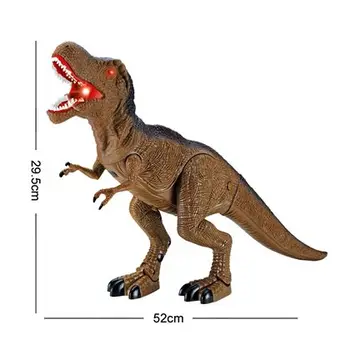 Chôdza dinosaura W/svetlo, zvuk 52 cm