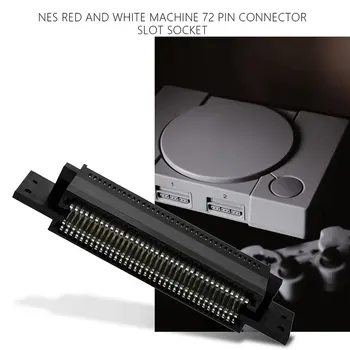 72 Pinový Konektor, Adaptér Pre Nintendo NES Hra Náhradný Diel 72 Pin Konektor Pre Nes Konektor Pin Konektor Slot Zásuvky