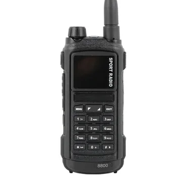 8800 dual segment šport outdoor vreckové walkie-talkie Bluetooth písanie frekvencie, USB nabíjanie