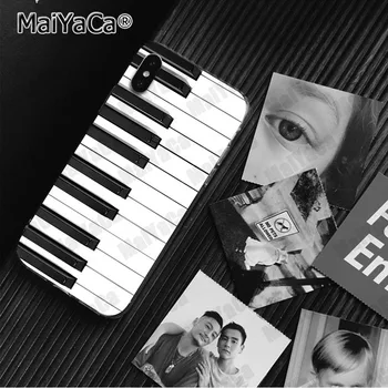 MaiYaCa Hudba klavíra Zákazníka, Vysoká Kvalita Telefón puzdro pre Apple iphone 11 pro 8 7 66S Plus X XS MAX 5S SE XR Kryt