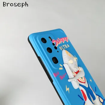 3D Roztomilý Kreslený Anime Telefón puzdro Na Huawei P30 P40 Pro Prípadoch Mäkké TPU Ochranný Zadný Kryt Coque Pre Huawei Mate 30 40 Pro