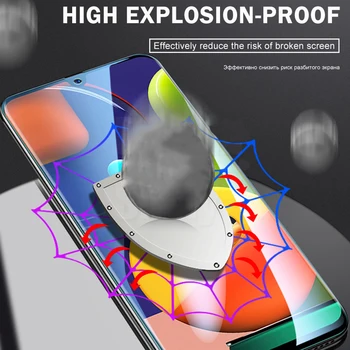 Plný Kryt pre Samsung Galaxye 10 pro 8 9e10 Screen Protector ochrany Hydrogel Nie Tvrdené Sklo