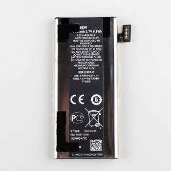 Originálne veľkoobjemový BP-6EW Batérie Pre NOKIA BP6EW Lumia 900