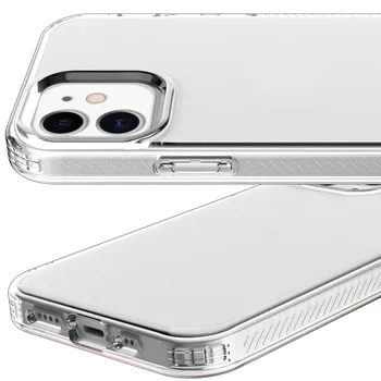 Ultra Tenké Jasné, Silikónové Späť Prípade Shockproof Kryt Pre iPhone 12 mini 5.4 palcový 2020 Nové veci, luxus Telefón pohodlné Anti-jeseň