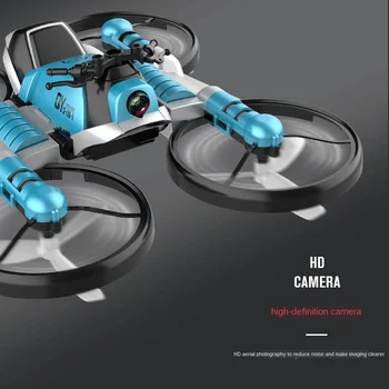 Amazon Cezhraničnej Výbuchu Letecké Fotografie Drone 2.4 G Diaľkové Deformácie Motocykel Skladacie Quadcopter