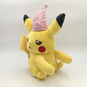 Takara Tomy Pokemon Plyšové Pikachu 36 cm Kawaii Objal Pikachu Hnuteľného Ručne Kreslené Hračky, Bábiky Anime Suffted