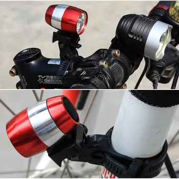 LED Bicyklov Svetla 360-Stupňový Nastaviteľný Jas Flash Bicykel Predné Svetlo Jazdy Výstražné Svetlo
