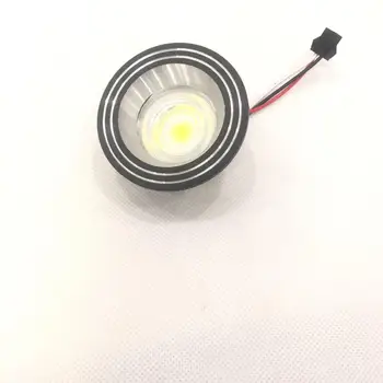 4pcs Trichromatické svetlo KLASU Lampada rezu 45 mm 85-265v 3w Bombillas LED Reflektor Lamparas LED Žiarovka Svetla, Teploty Vianoce