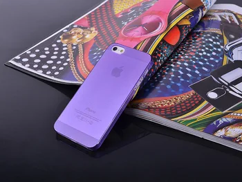 Ultra-tenká 0,3 mm Matné Priehľadné Telefón puzdro Pre Apple iphone 7 4s 5 5s 5c SE 6 s 6s plus Kryt Ochranný plášť Coque Fundas