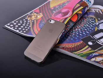 Ultra-tenká 0,3 mm Matné Priehľadné Telefón puzdro Pre Apple iphone 7 4s 5 5s 5c SE 6 s 6s plus Kryt Ochranný plášť Coque Fundas